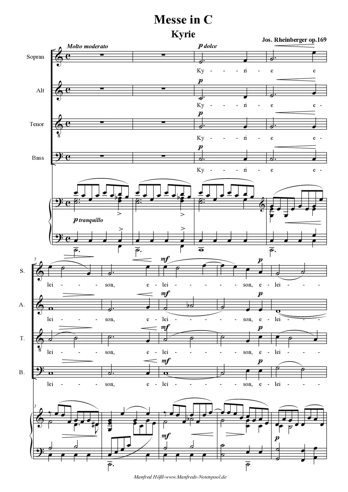 Messe in C op. 169 - Page 1