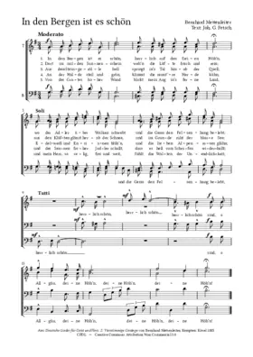 In den Bergen ist es schön