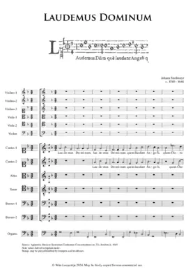 Laudemus Dominum