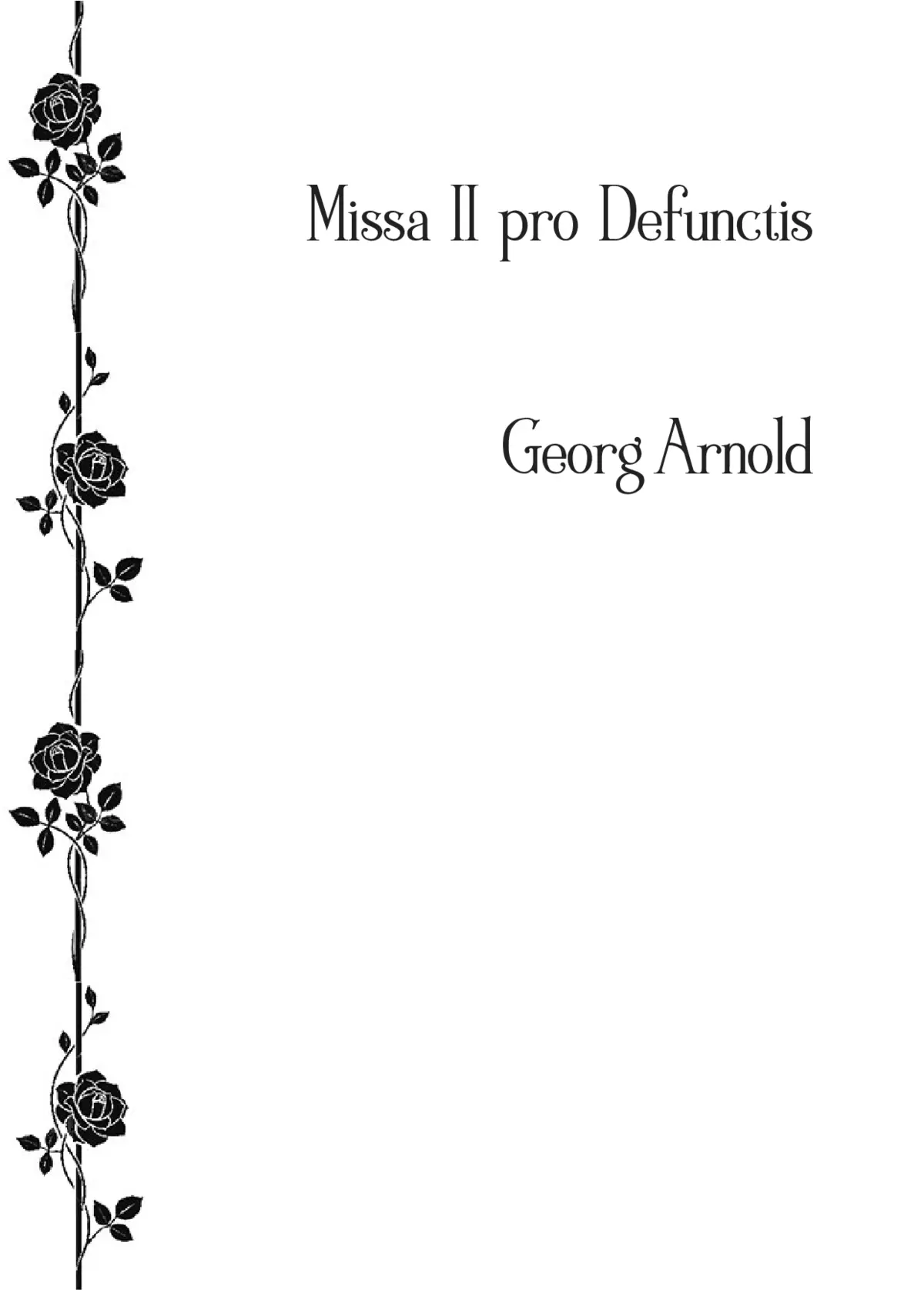 Missa II por defunctis - Page 1