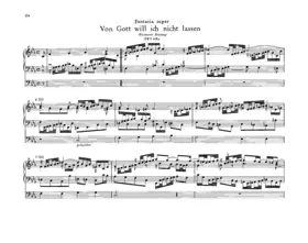 Von Gott will ich nicht lassen