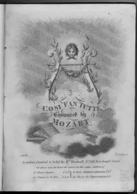 Cosi fan tutte, ossia La scuola degli amanti