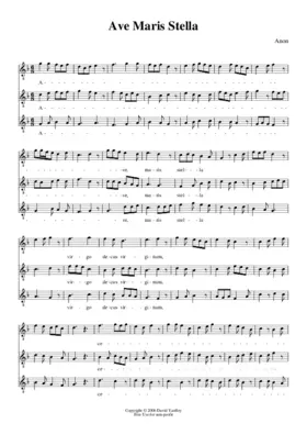 Ave maris stella II