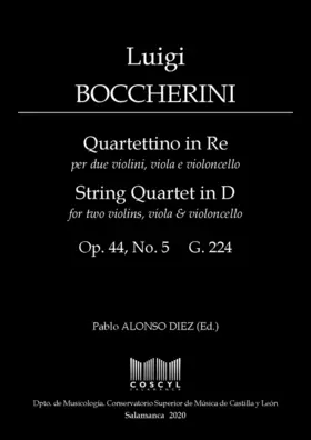 String Quartet in D major