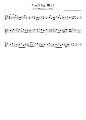 Arne's Jig. JB.42