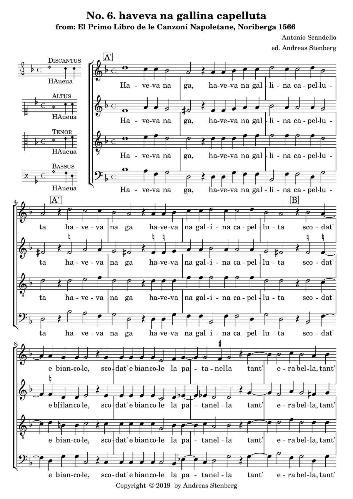 Haveva na gallina capelluta - Page 1