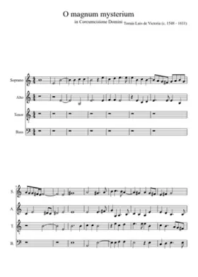 O magnum mysterium
