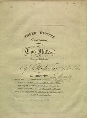 3 Duets for 2 Flutes