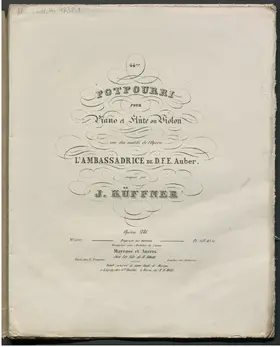 Potpourri for Flute or Violin and Piano No.44