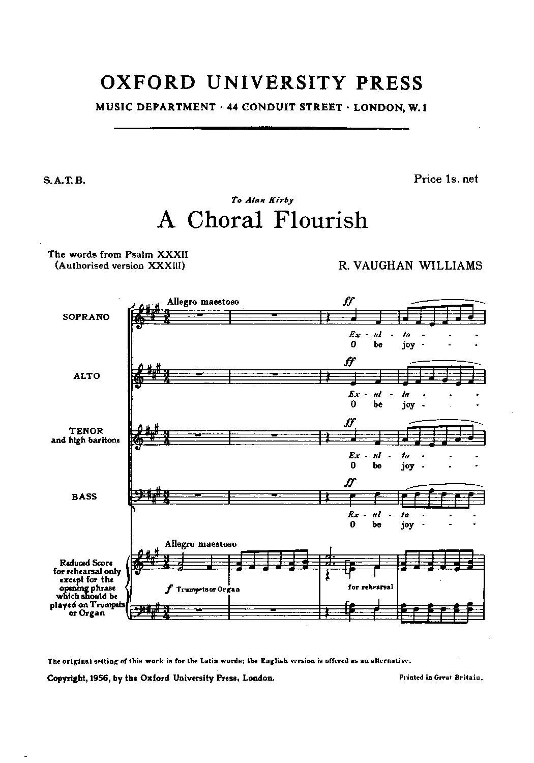 A Choral Flourish - Page 1
