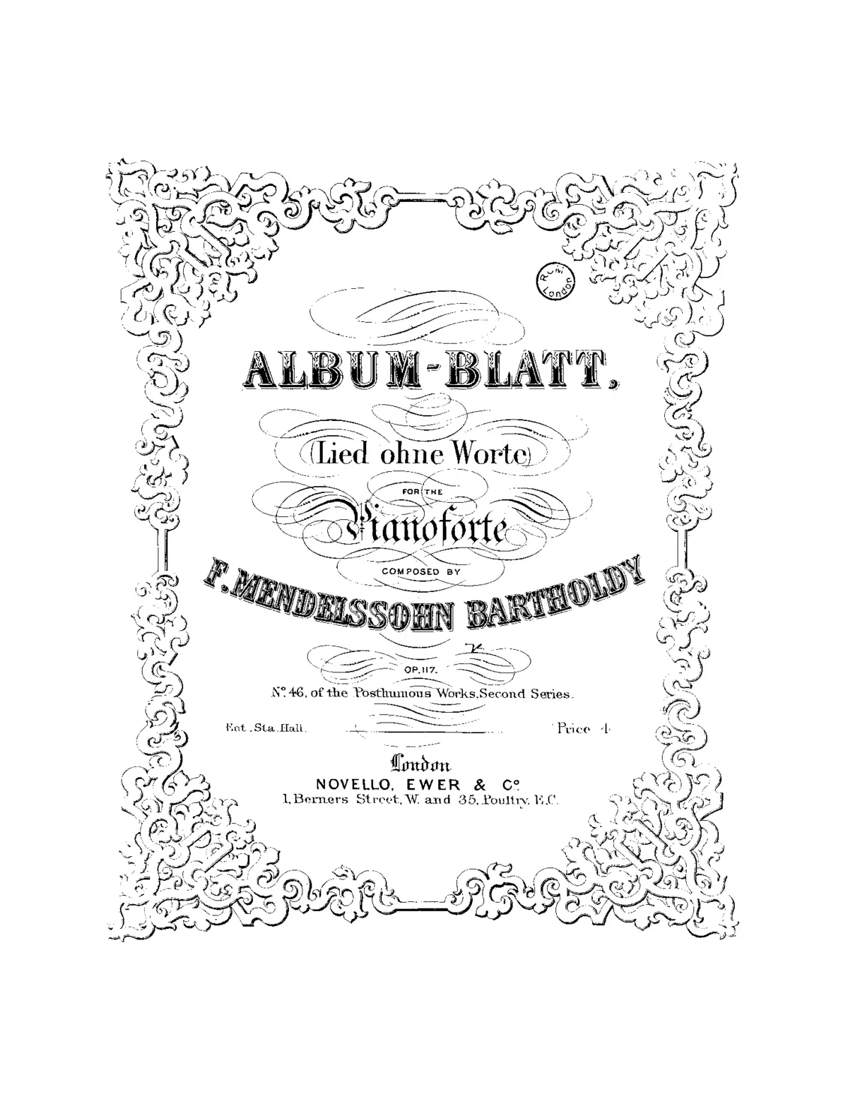 Albumblatt - Page 1