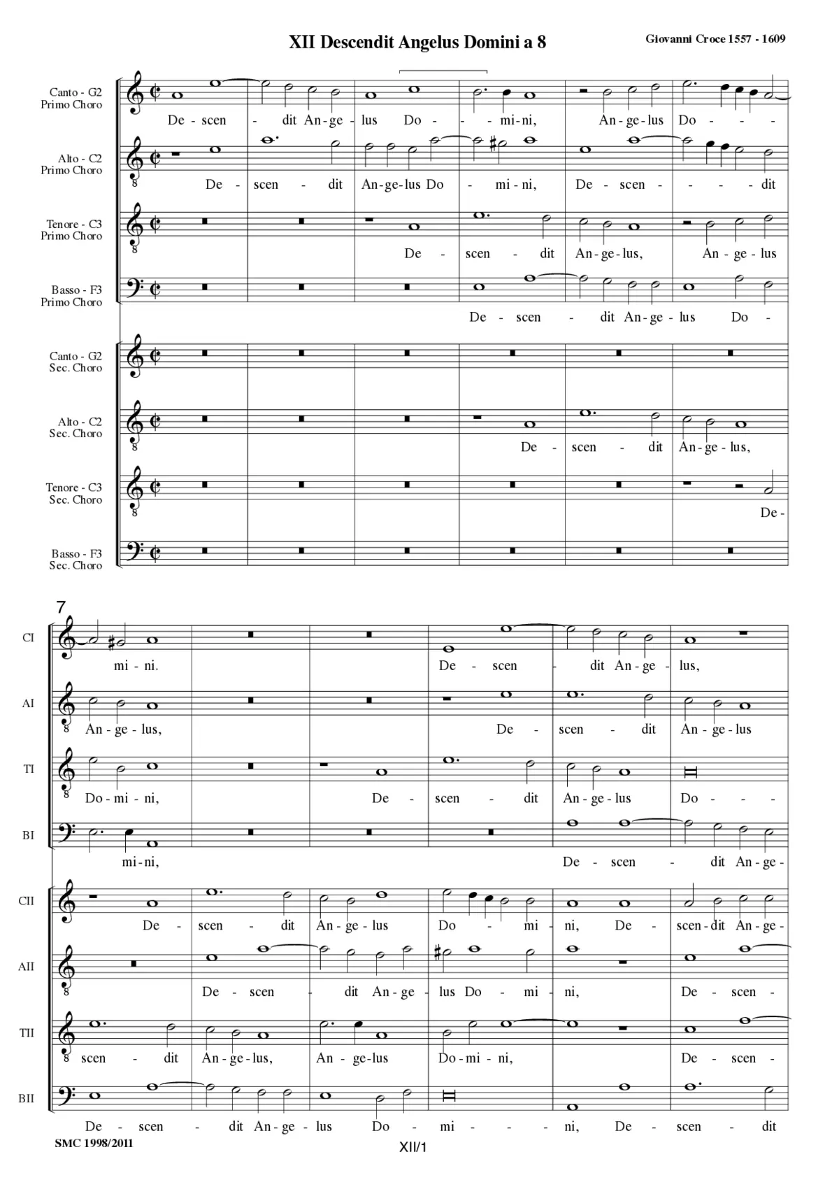Descendit Angelus Domini - Page 1