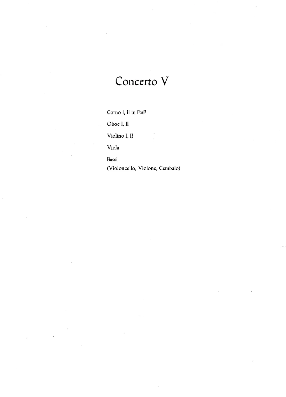 Concerto in F major - Page 1