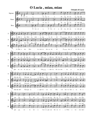 O Lucia, miau, miau