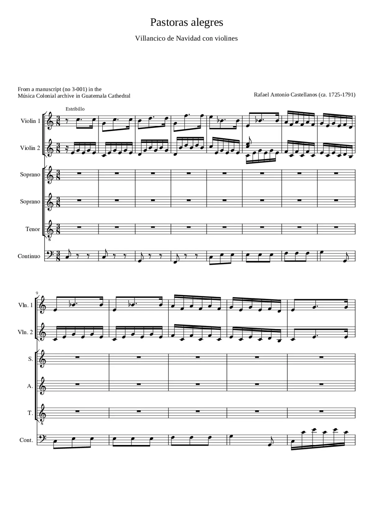 Pastoras alegres - Page 1