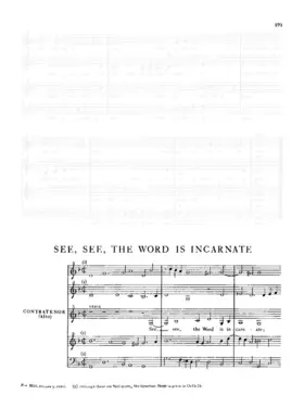 See, See the Word Is Incarnate