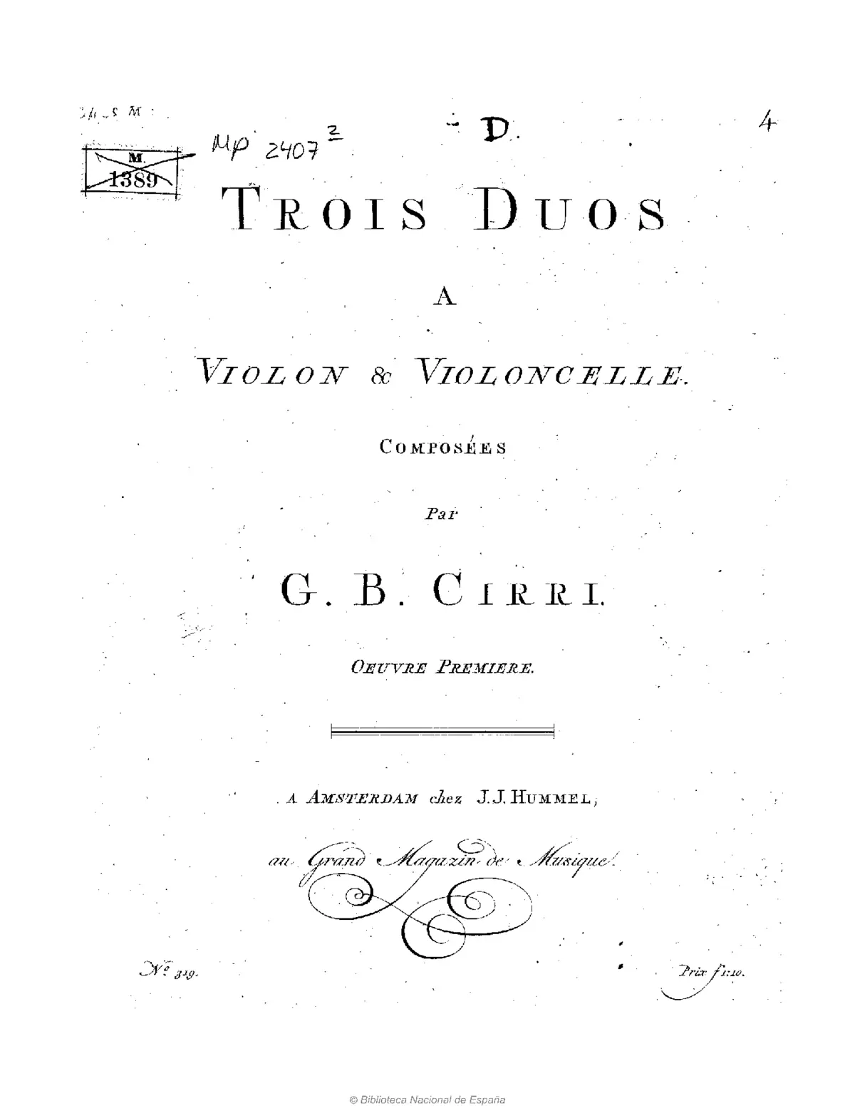 3 Duos for Violin and Cello - Page 1