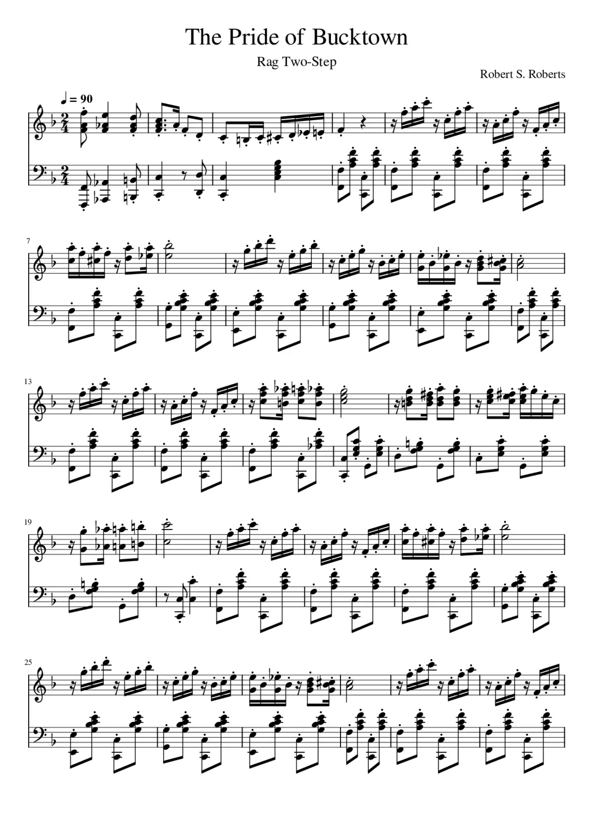 The Pride of Bucktown - Page 1