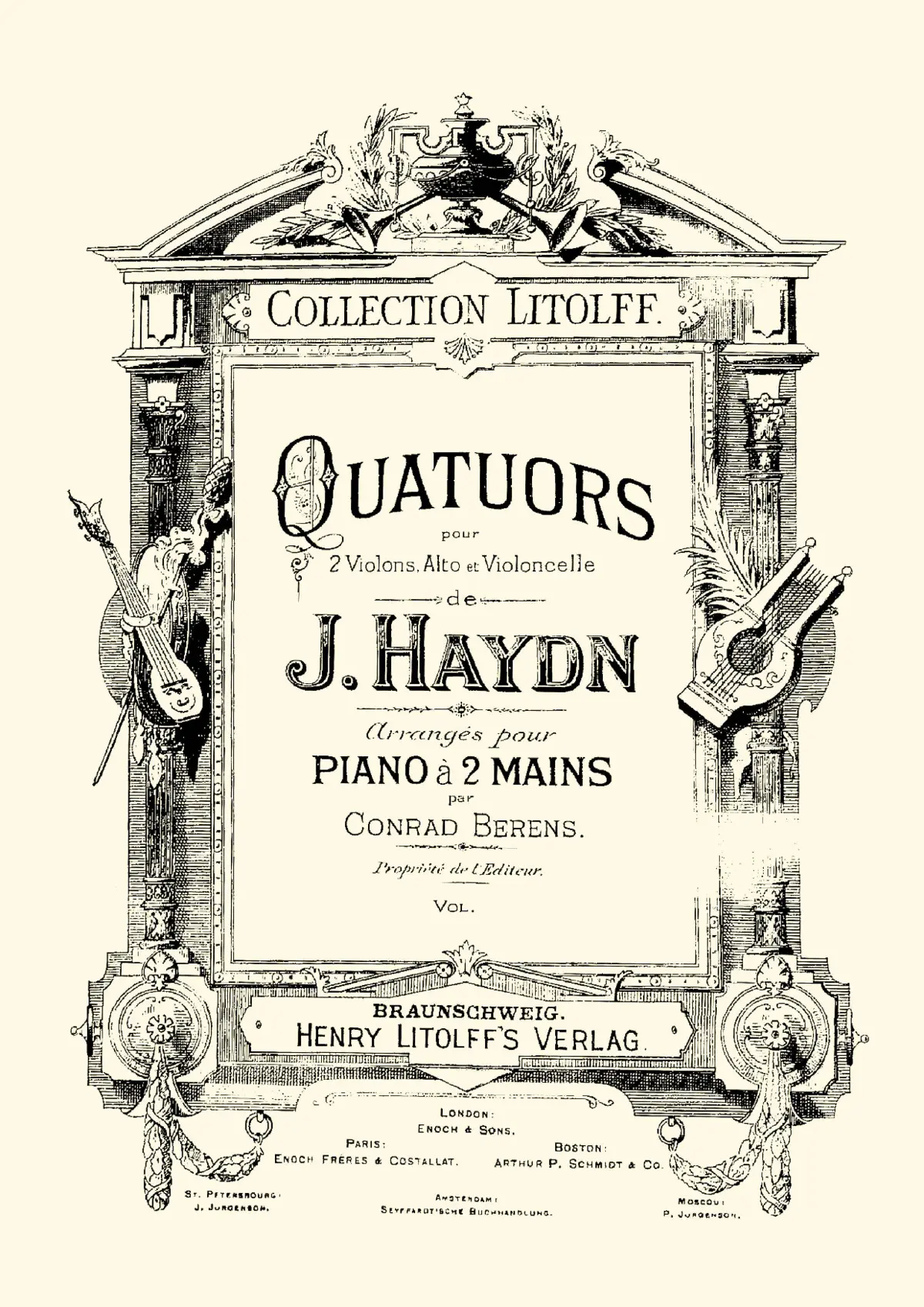 Quators pour Piano à 2 mains - Page 1