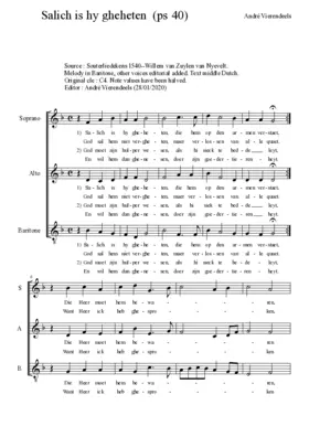 Salich is hy gheheten