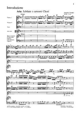 Jubilate, o amoeni chori