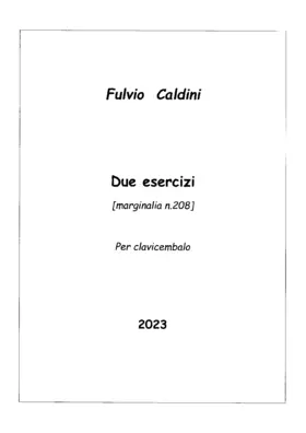 Due esercizi, Marginalia No.208