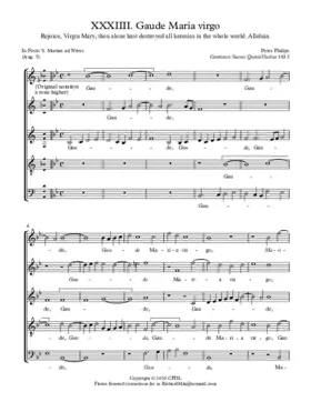Gaude Maria virgo