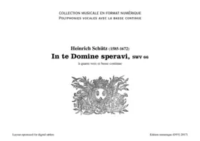 In te Domine speravi