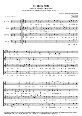 Poi che la vista del mio caro sole (Nona stanza)