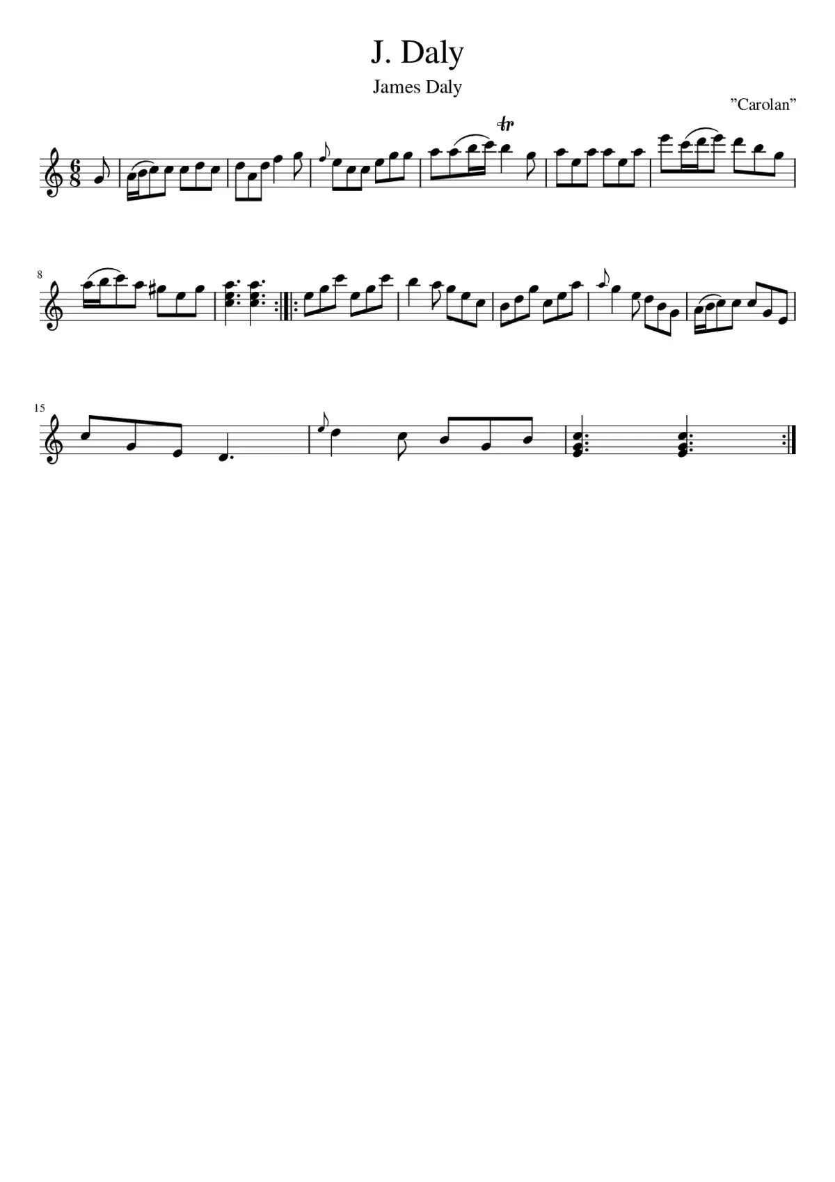 J. Daly - Page 1