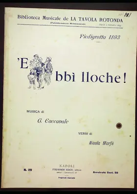 'E bbì lloche!