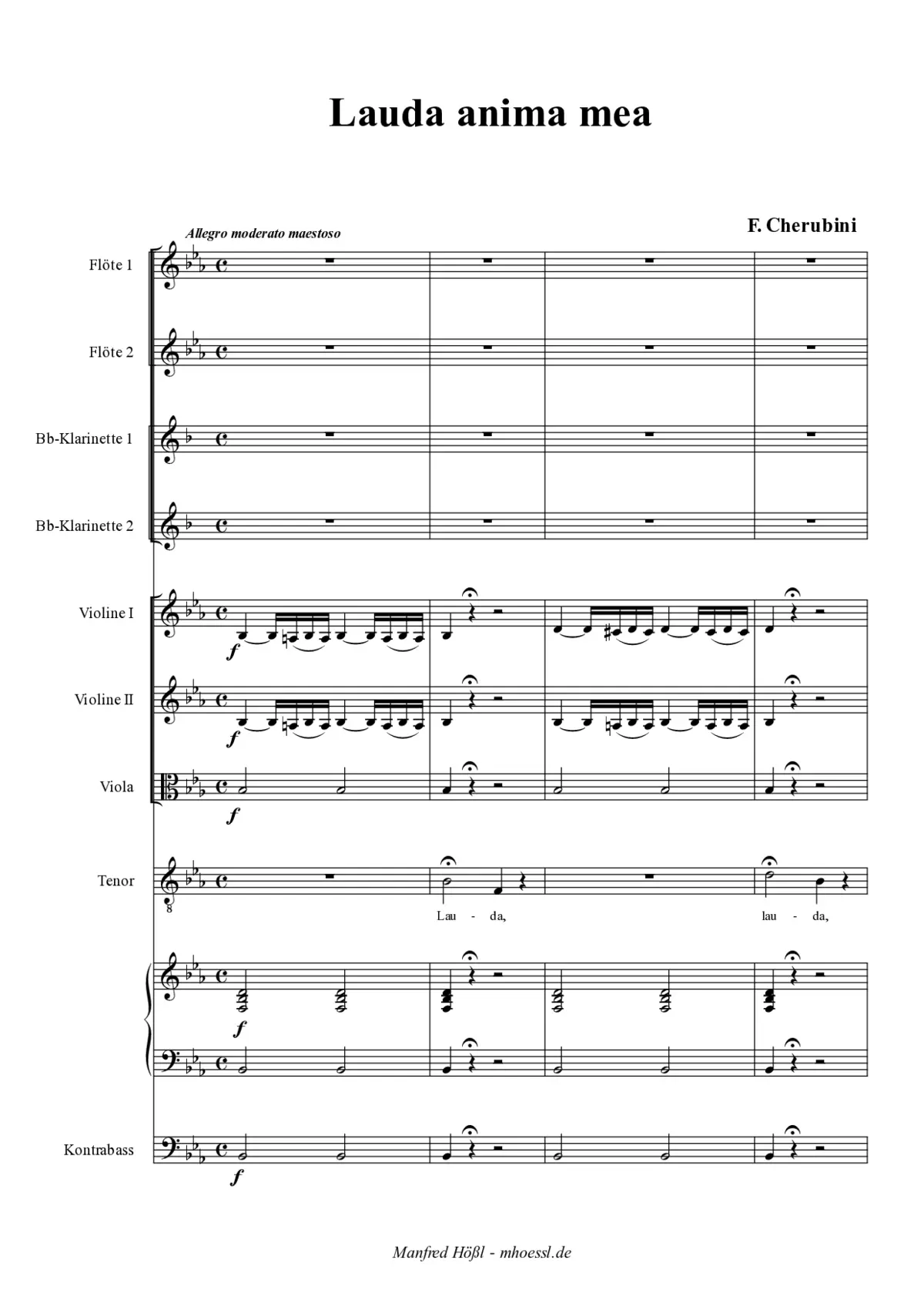 Lauda anima mea - Page 1