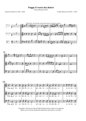 Fugge il verno dei dolori