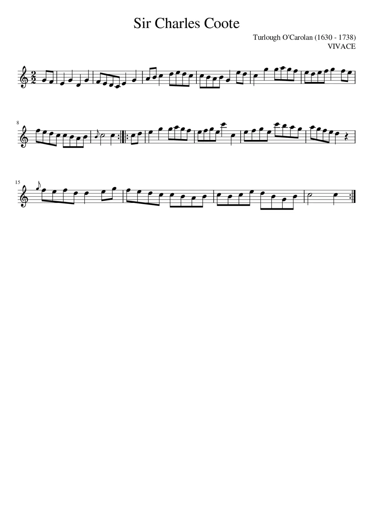 Sir Charles Coote - Page 1