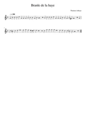 Branle de la haye