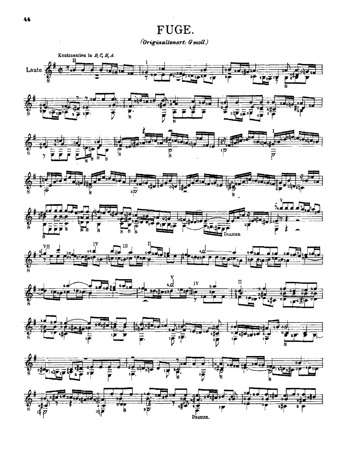 Fugue - Page 1