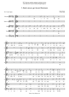 Beati omnes qui timent Dominum