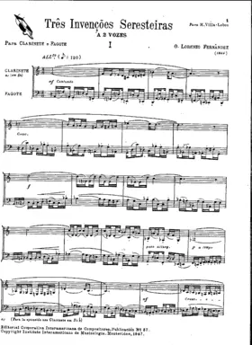 3 Invenções Seresteiras