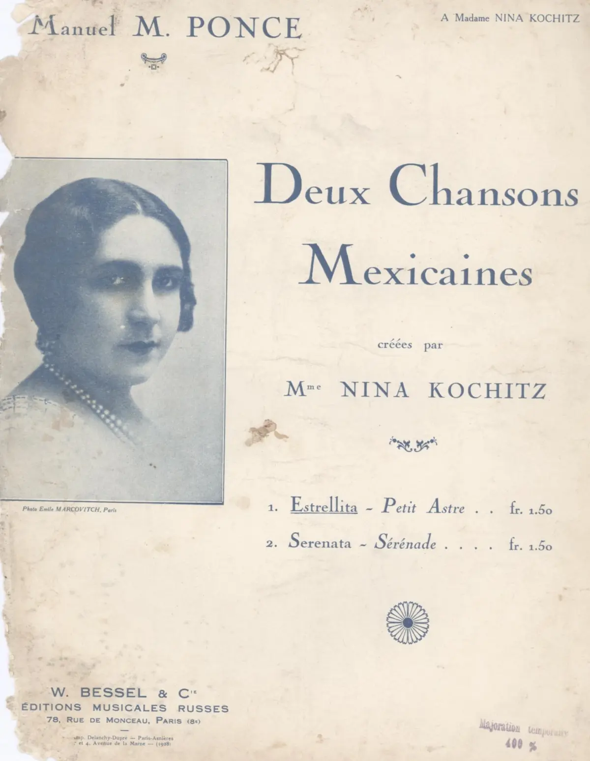 2 Canciones Mexicanas - Page 1
