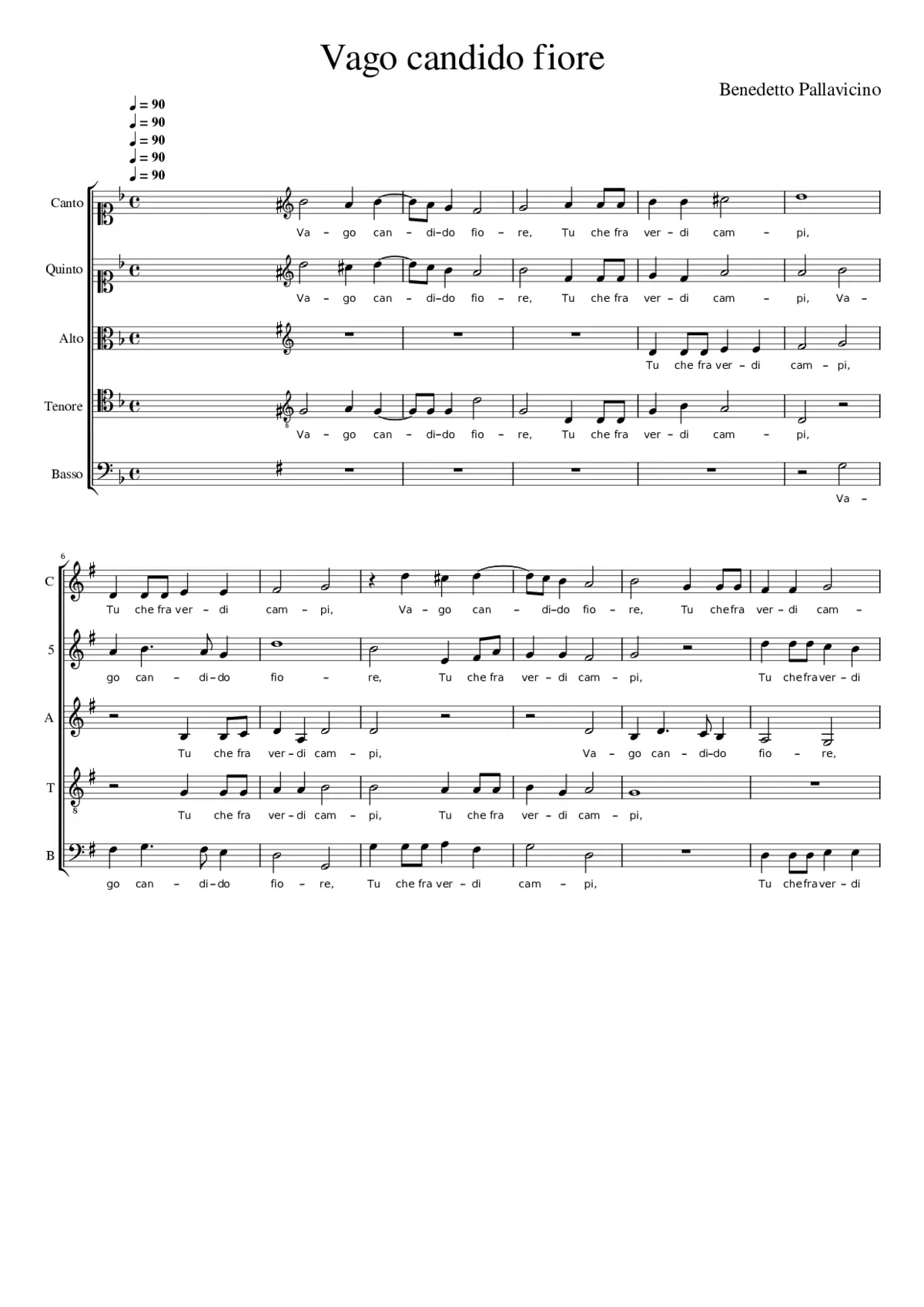 Vago candido fiore - Page 1