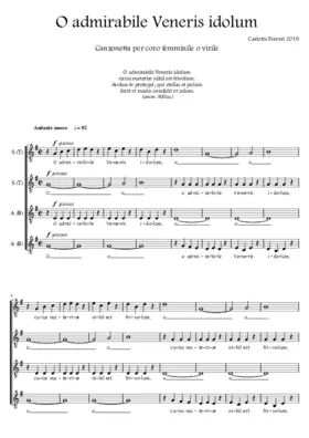 O admirabile Veneris idolum