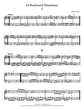 10 Keyboard Sonatinas