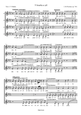 V koutku u zdi, op. 74/1