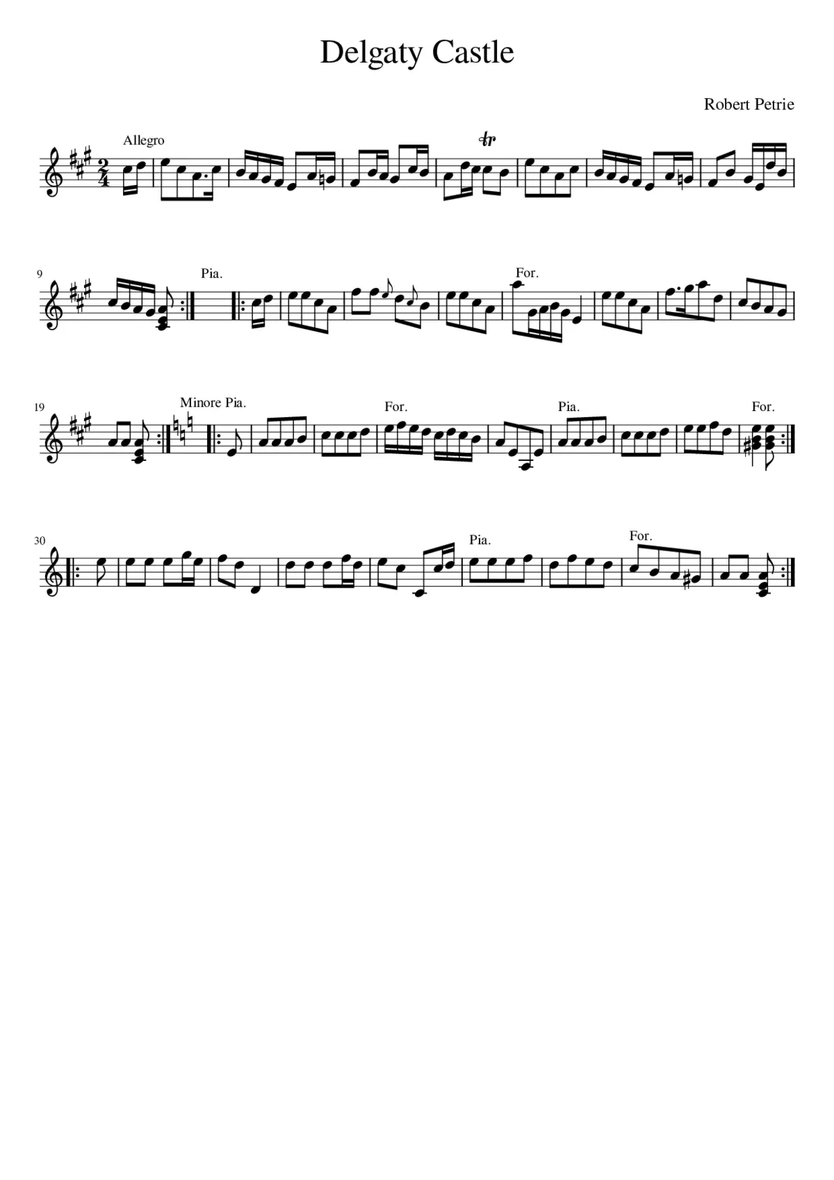 Delgaty Castle - Page 1