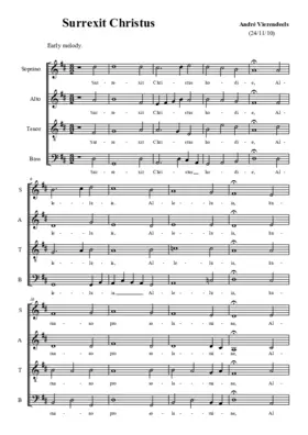 Surrexit Christus hodie