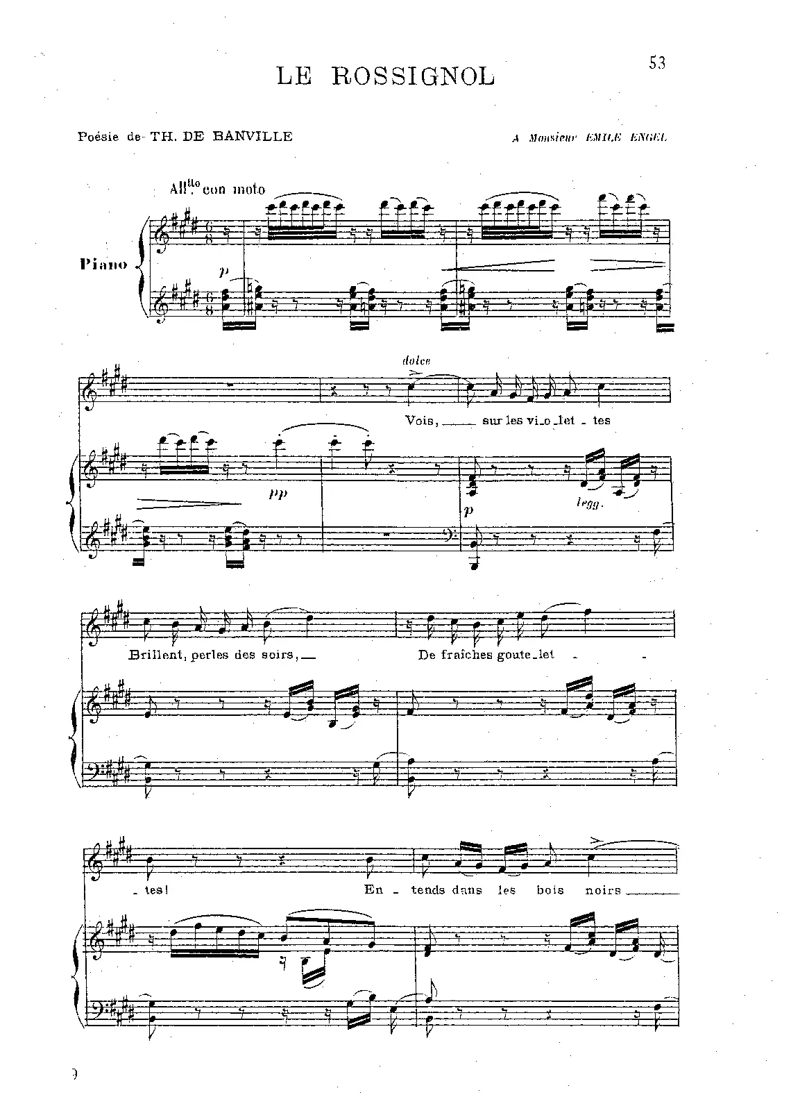 Le rossignol - Page 1