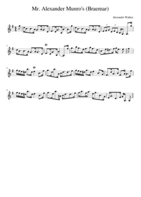 Mr. Alexander Munro's (Braemar)