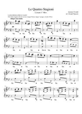 Concerto No. 2 in Sol Minore RV315 L'Estate