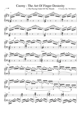 The Art of Finger Dexterity Op.740