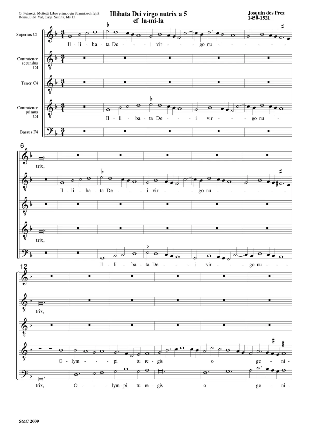 Illibata Dei Virgo nutrix - Page 1